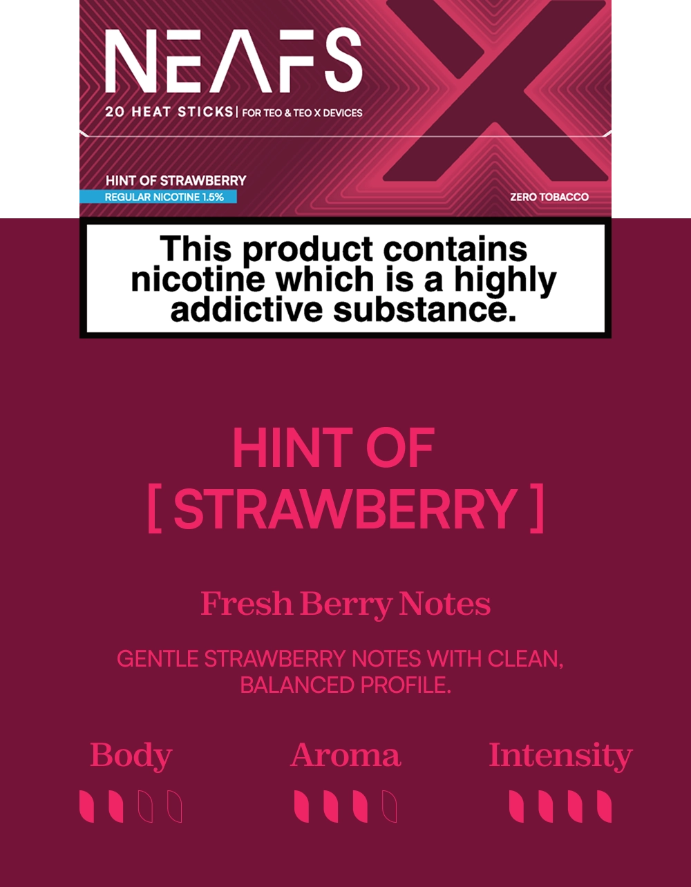 NEAFS X STRAWBERRY